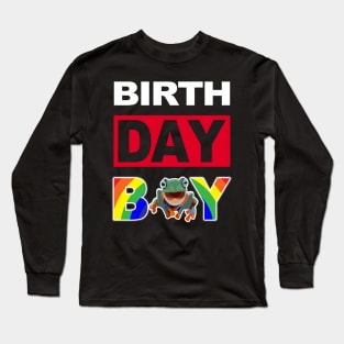 Birth Day Boy Long Sleeve T-Shirt